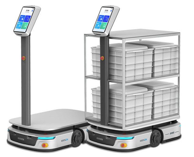 写真:重荷配送ロボット S100